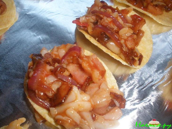 Пицца-чипс для вечеринки