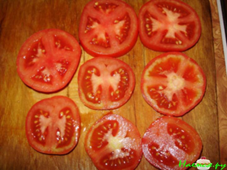 Фаршированные помидоры с мивиной