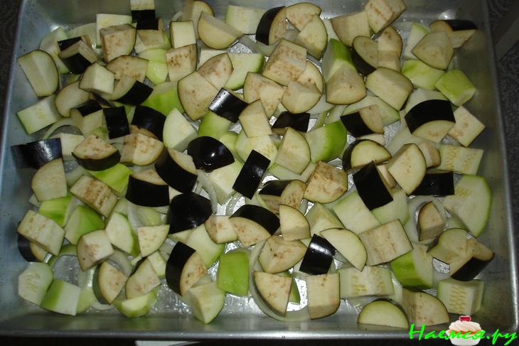 Запеченные овощи с розмарином Запеченные овощи с розмарином