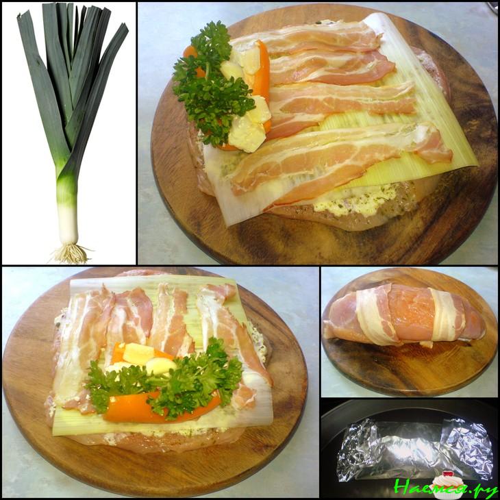 Рулет из индейки