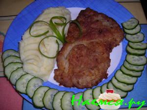 Отбивная из свиной шейки Отбивная из свиной шейки