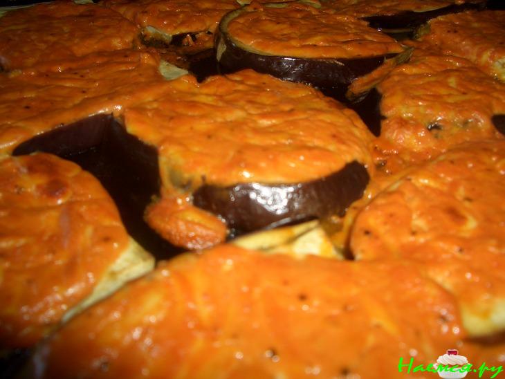 Закуска из баклажан в томате Закуска из баклажан в томате