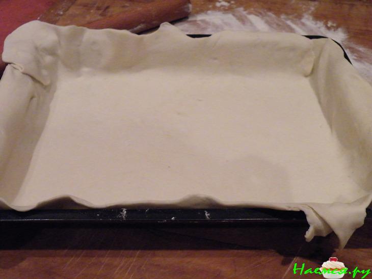 Мясной слоеный пирог Мясной слоеный пирог