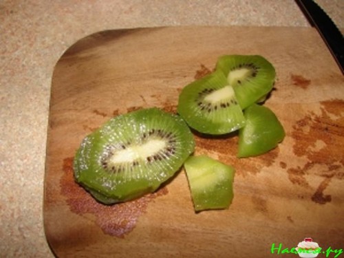 Сырники с начинкой из киви