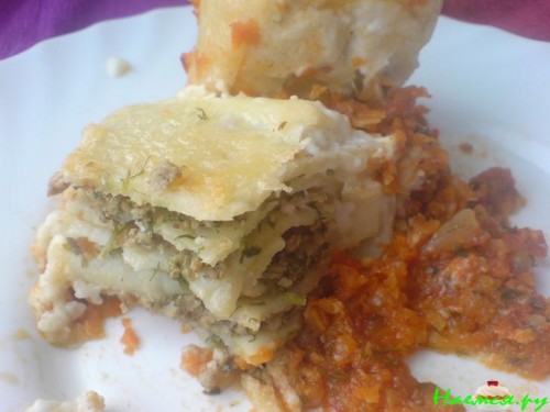 Лазанья-роллы