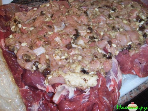 Фаршированная баранина