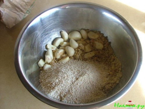 Чесночная лазанья