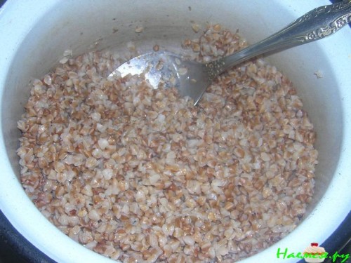 Гречневая каша с курагой