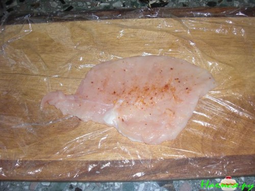 Курочка с баклажаном