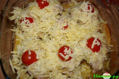 Курочка с айвой