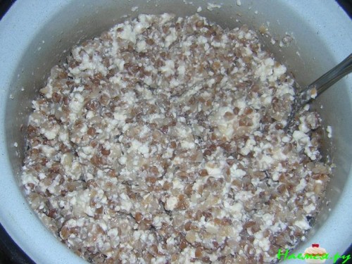 Гречневая каша с курагой