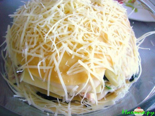 Лазанья с рыбкой ну ооочень вкусная!