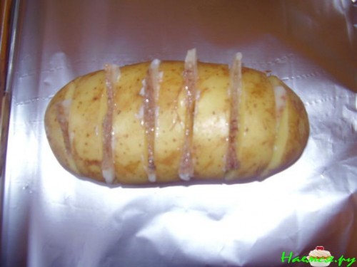 Картофель с салом