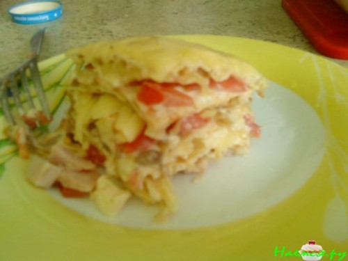 А-ля лазанья из мацы 