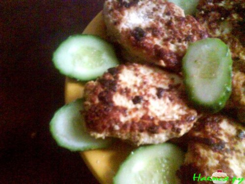 Куринные летние котлетки-оладушки