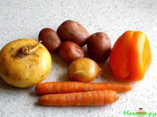 Овощное рагу с репой