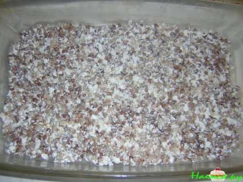 Гречневая каша с курагой