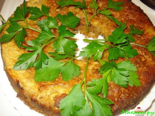 Мясной рулет-кольцо