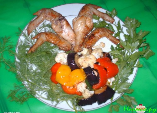 Курочка с овощами