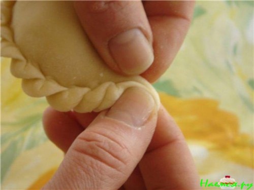 Техника лепки вареников