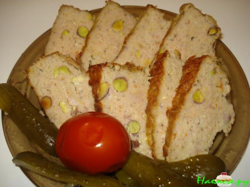 Мясной рулет-кольцо