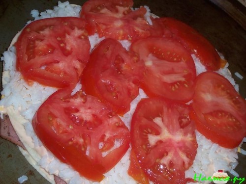 Закусочный пирог из лаваша