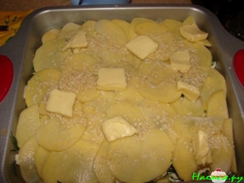 Картофельная запеканка "Золотистая" с брынзой