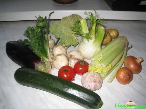 Овощное рагу с фенхелем