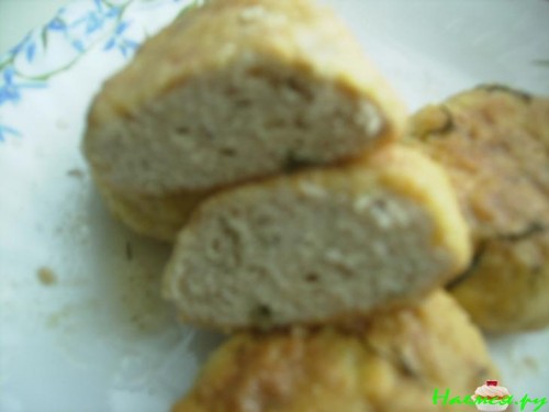 Куриные котлетки с майонезом