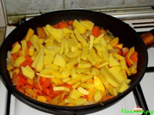 Овощное рагу с репой