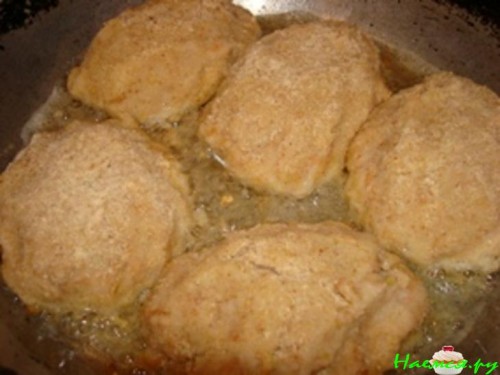 Яблочно - картофельные котлеты "Эдем"