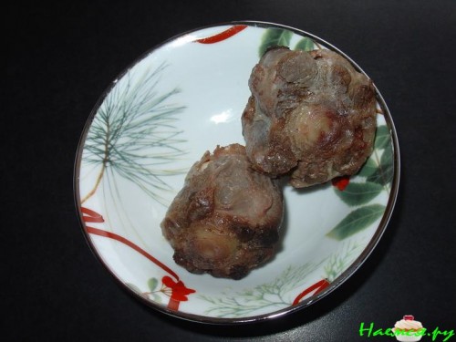 Суп с бычьего хвоста