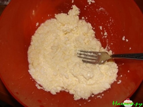 Сырники с начинкой из киви