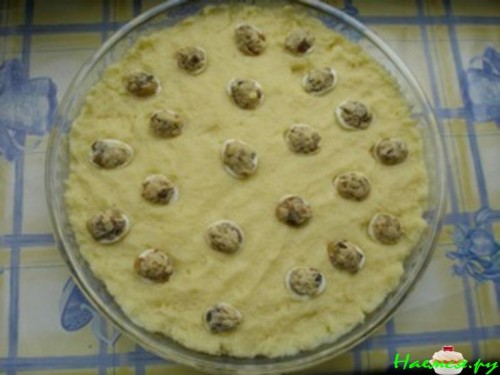 Картофельная запеканка &laquo;Перепелиное гнездо&raquo;