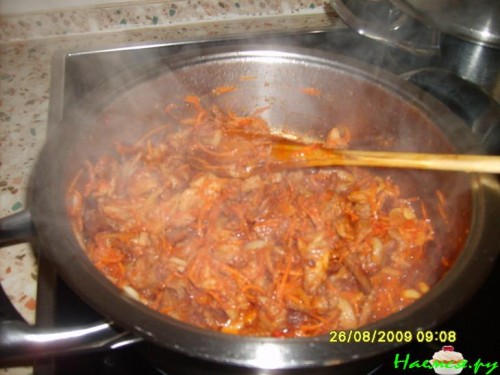 Гречневая каша с мясом