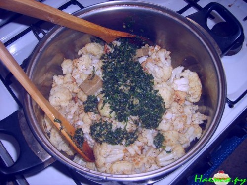 Яхния из цветной капусты