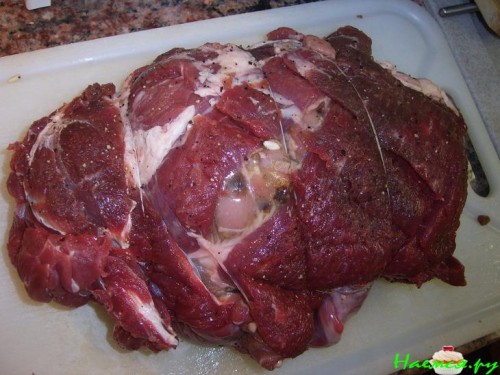 Фаршированная баранина