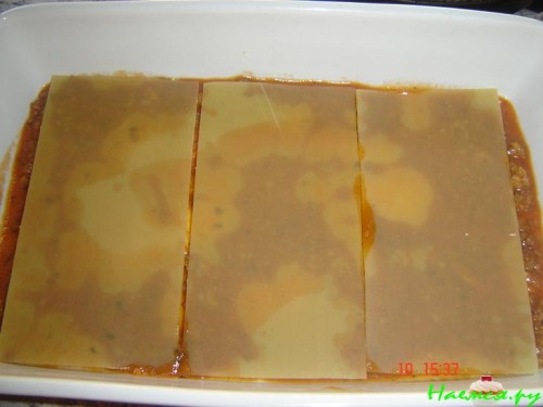 Лазанья с цуккини