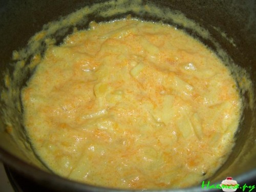 Домашняя лапша с овощами (с 1 года)