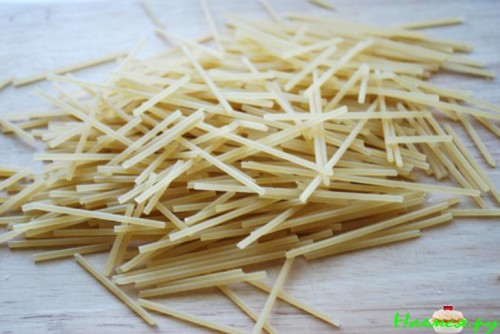 Биточки из спагетти