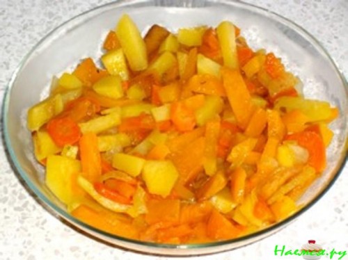 Овощное рагу с репой