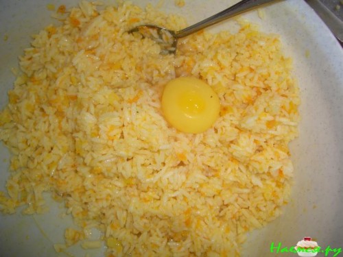 Рыбно-рисовая запеканка "Воздушная"