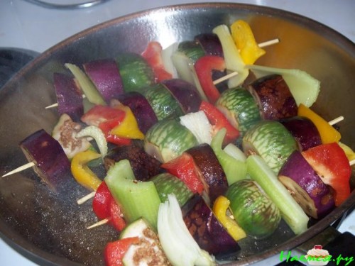 Овощной шашлык-Овощной салат-Овощной тоститос 3 в(из) 1!!!