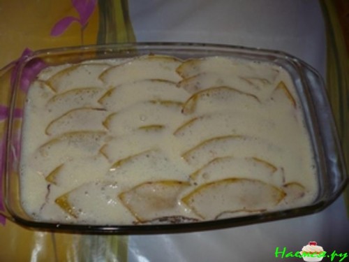 Запеканка из кабачков, грибов, риса