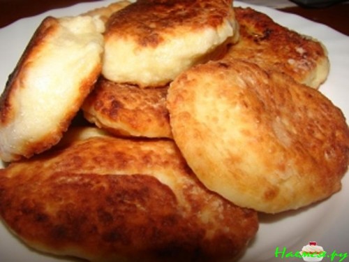 Сырники с начинкой из киви