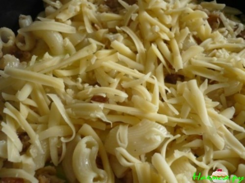 &laquo;Лазанья&raquo; по-флотски с кабачком