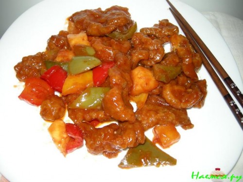 Свинина по-китайски 