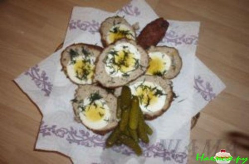 Рецепт яиц по-шотландски 