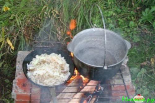 Кулеш (на природе)