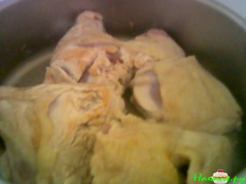 Фрикасе с курочкой